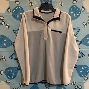 Columbia fleece pullover jacket